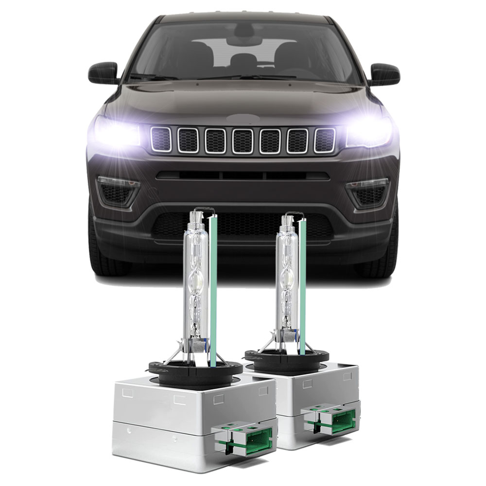 2Pc D3S HID Xenon Headlight Bu - Compass Lensatic review and price