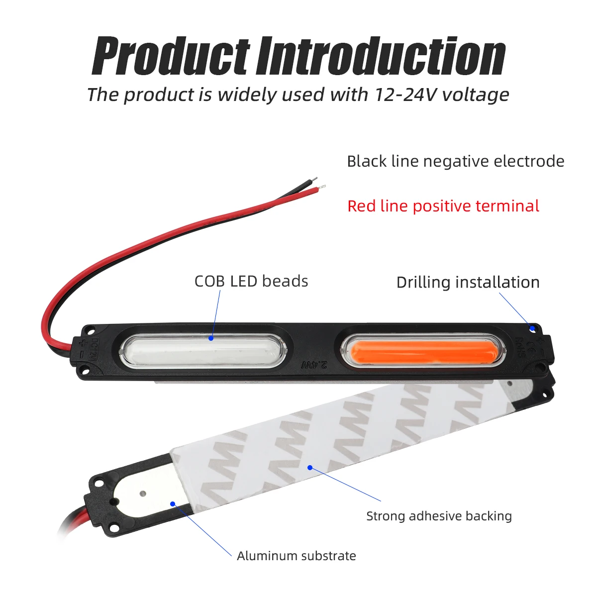 Red Blue Flashing Dual Light L - Sos Light Strobe review and price