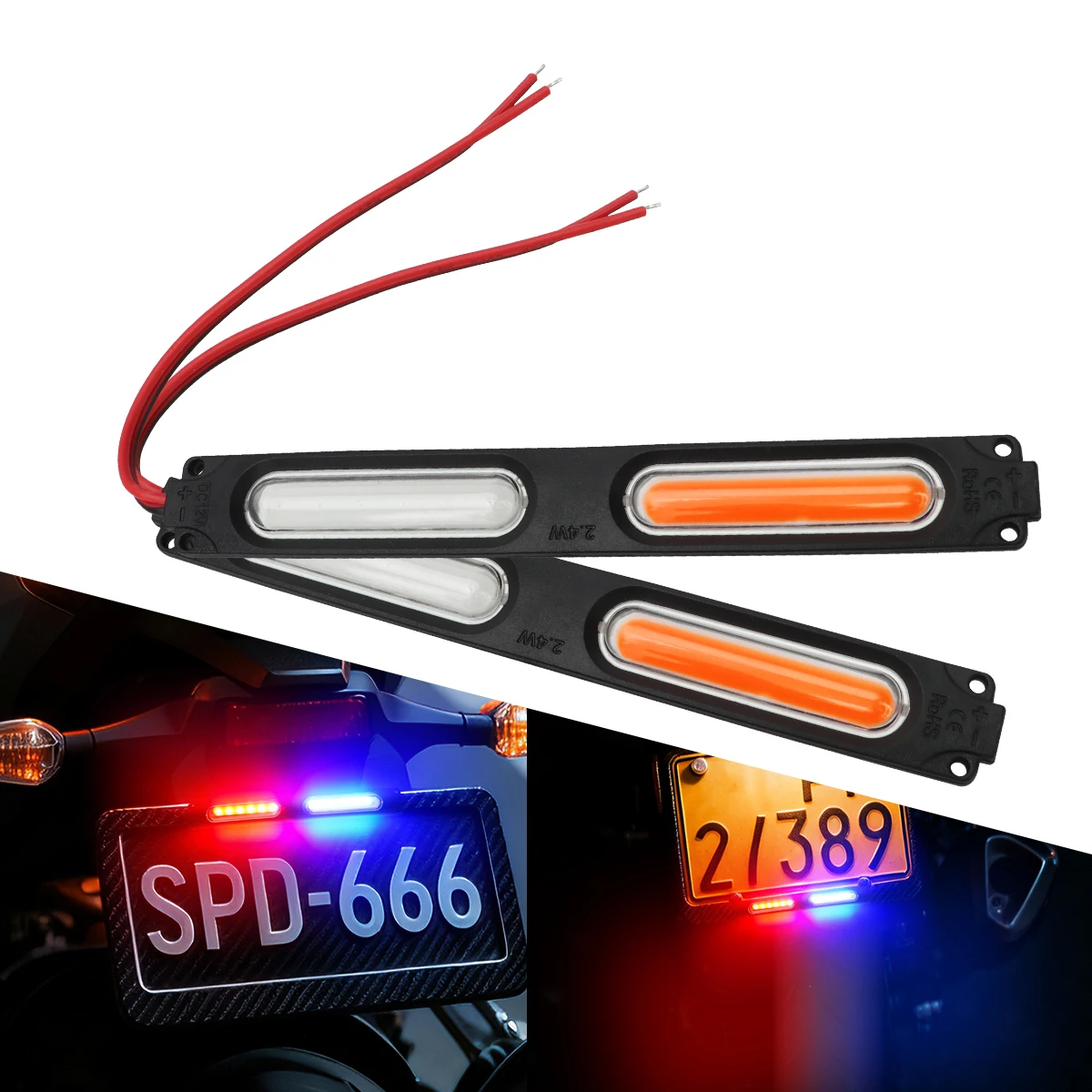 Red Blue Flashing Dual Light L - Sos Light Strobe review and price