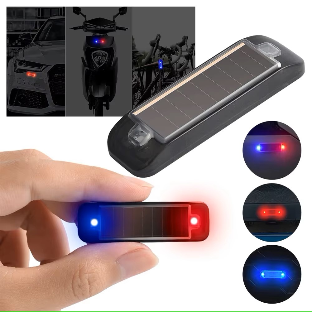 Mini LED Solar Power Car Warni - Sos Light Strobe review and price
