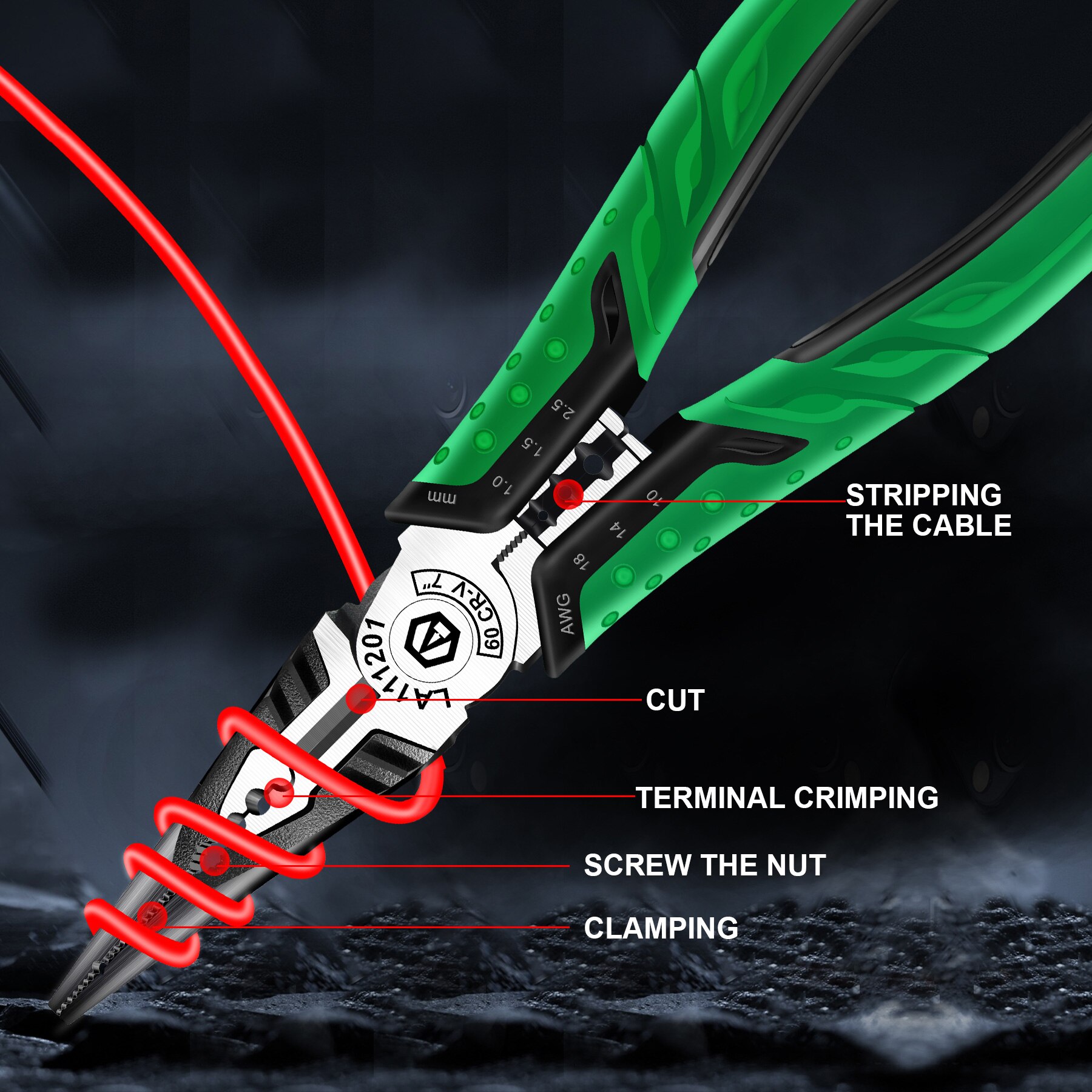 LAOA Multifunction Wire Stripp - Multi Tool Plier review and price